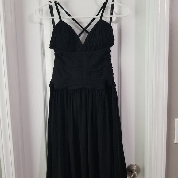 BCBGMaxAzria Dresses & Skirts - BCBG Max Azria XS open back black dress